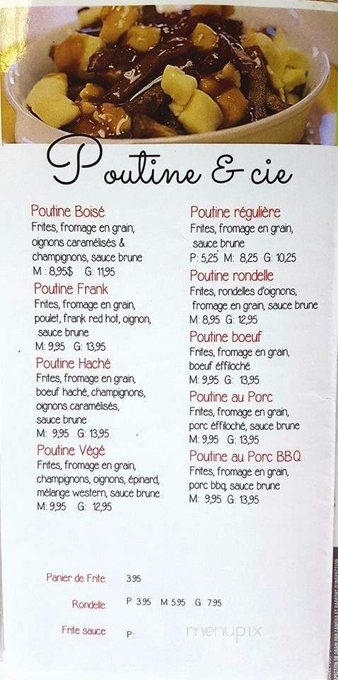 Cafe Loca Loca - Marieville, QC menu_pic