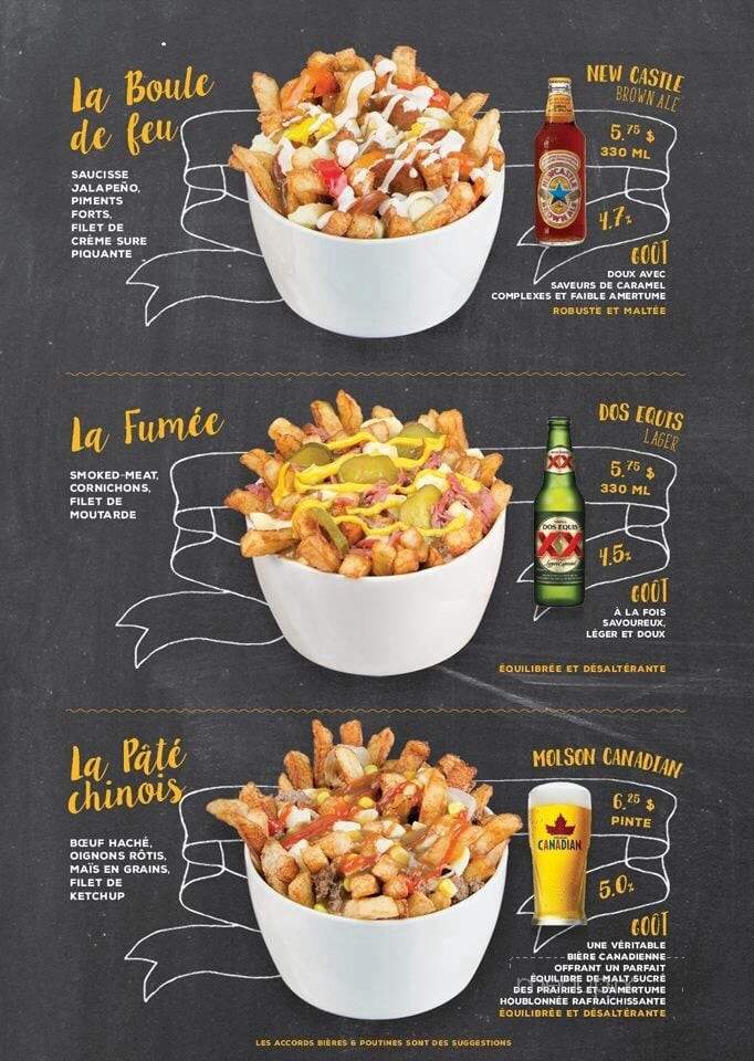 Bar a Poutine - Val-d'Or, QC menu_pic