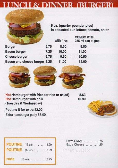 Little Garden Restaurant - Ottawa, ON menu_pic