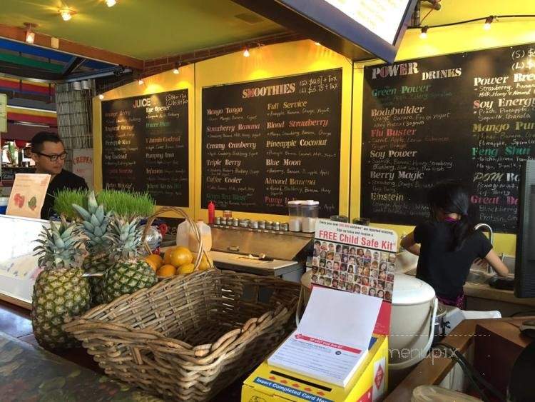 Pure Power Juice Bar - Ottawa, ON menu_pic