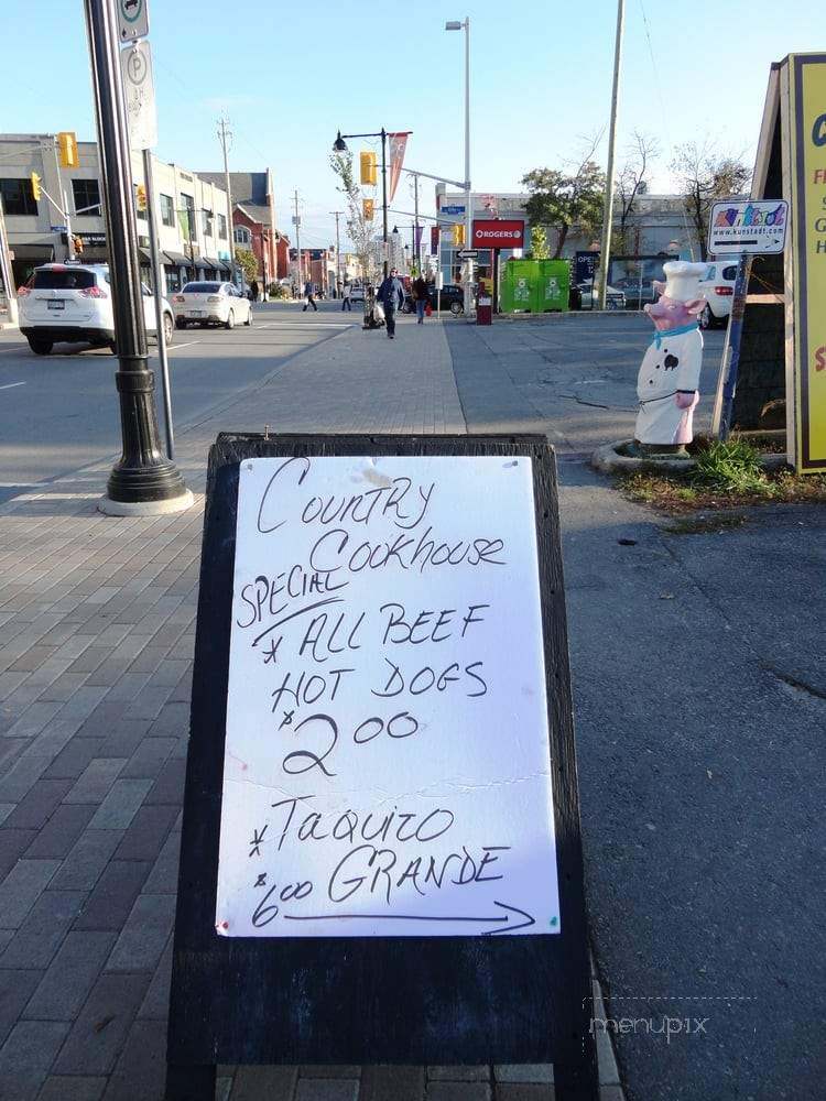Country Cookhouse - Ottawa, ON menu_pic