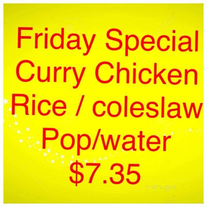 Caribbean Jerk Spot - Belleville, ON menu_pic