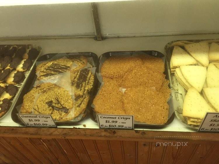 Taylors Bakery - Niagara-on-the-Lake, ON menu_pic