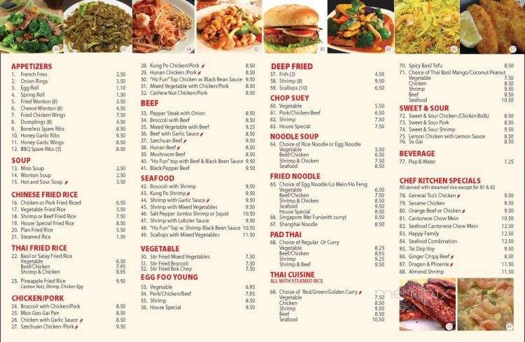 Cook Chinese & Thai - Oshawa, ON menu_pic