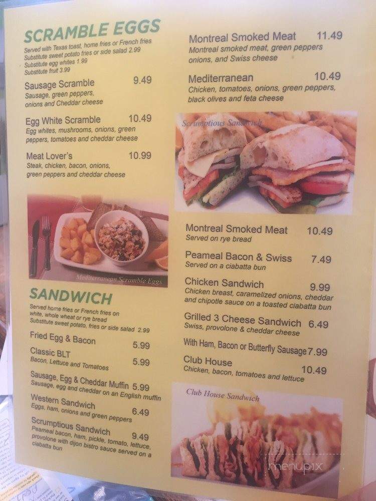 Scrumptious - Richmond Hill, ON menu_pic