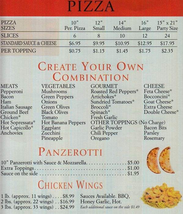 Ilfornaio Bakery - Concord, ON menu_pic