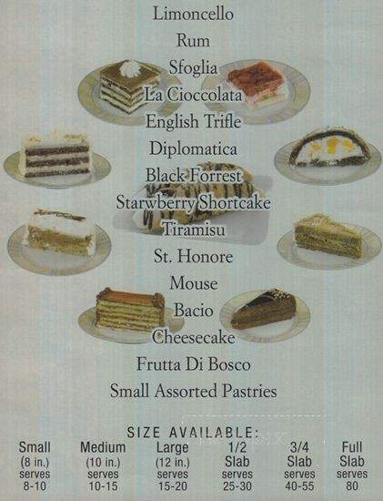 Ilfornaio Bakery - Concord, ON menu_pic