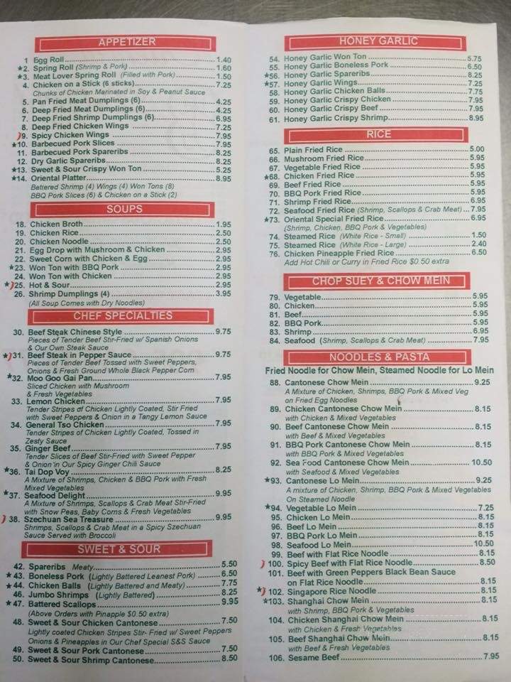 Oriental Delights - Keswick, ON menu_pic