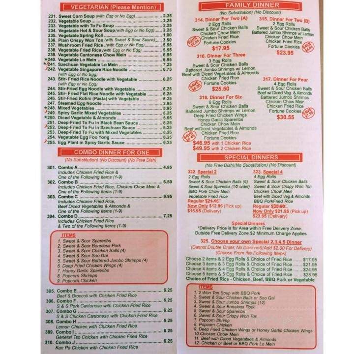 Oriental Delights - Keswick, ON menu_pic
