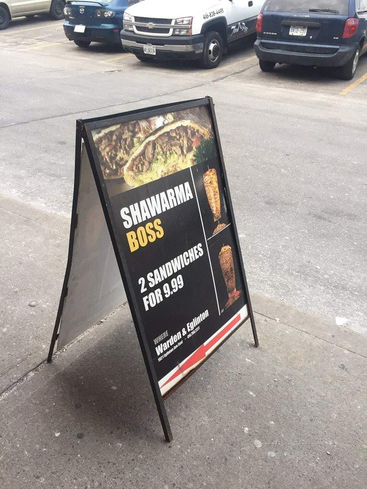 Shawarma Boss - Toronto, ON menu_pic