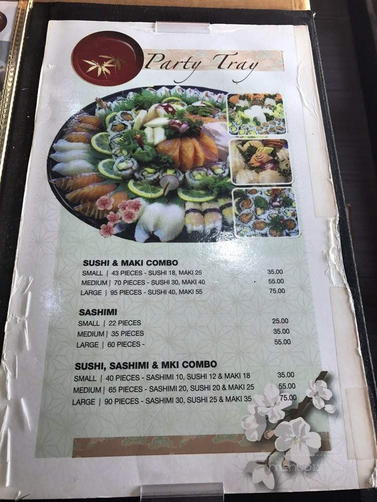 In Cheon House Korean & Japanese Restaurant - Toronto, ON menu_pic
