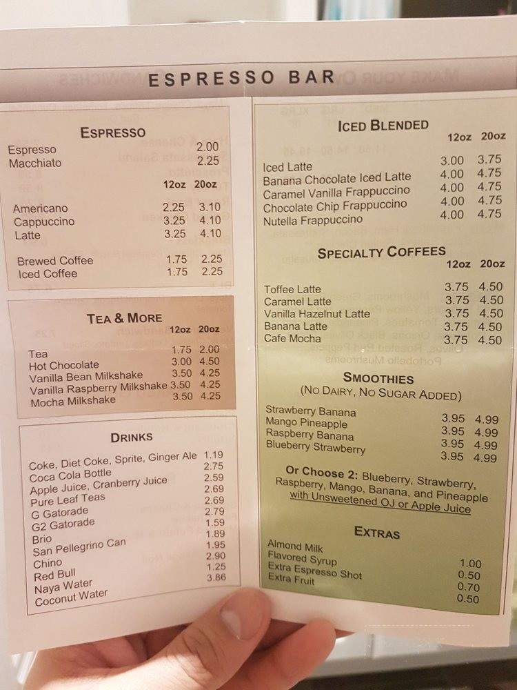 Toffee Cafe - Toronto, ON menu_pic