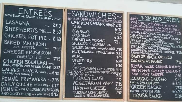 Anthony's Dining Lounge - Toronto, ON menu_pic