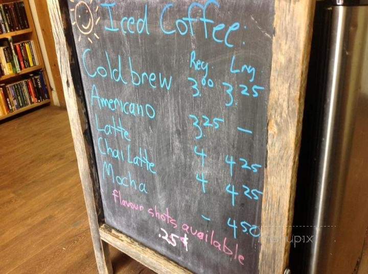 Press Books, Coffee and Vinyl - Toronto, ON menu_pic