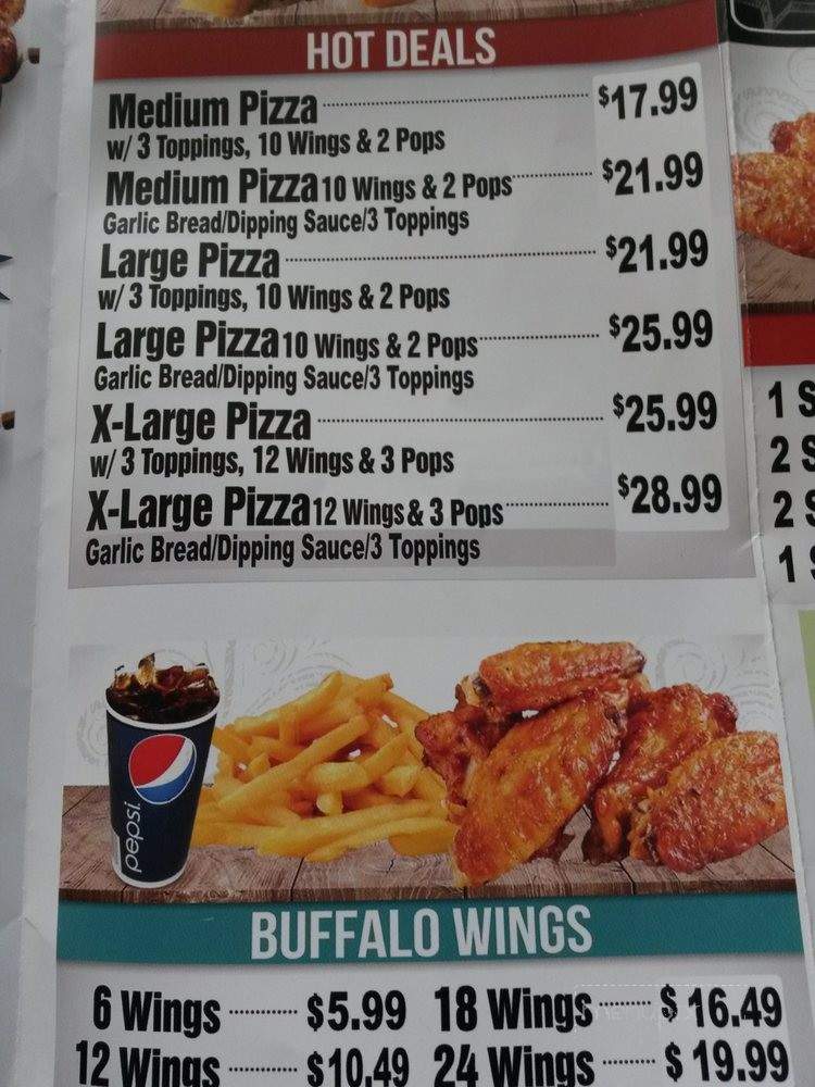 Watan Pizza and Grill - Toronto, ON menu_pic
