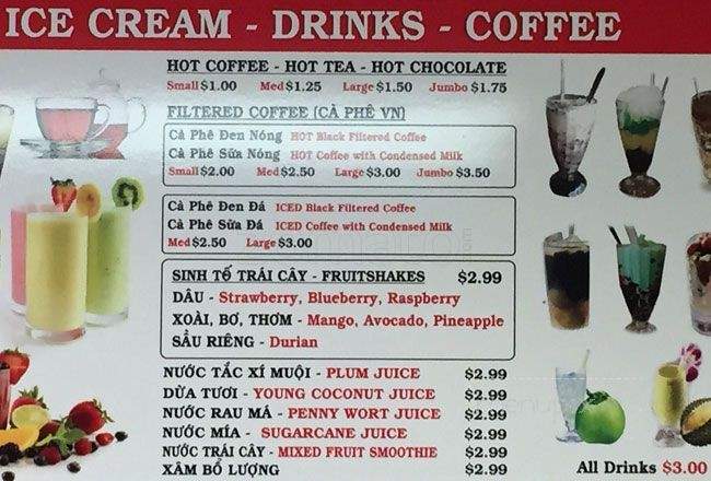 Rose's Vietnamese Sandwiches - Toronto, ON menu_pic