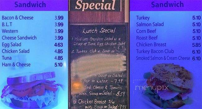 Features Cafe - Toronto, ON menu_pic