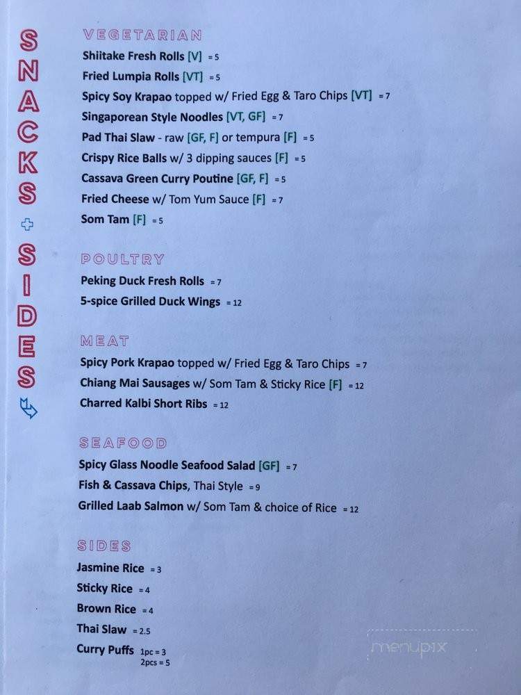 Shanee - Toronto, ON menu_pic