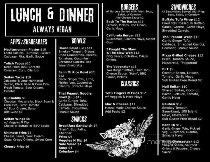 D-Beatstro - Toronto, ON menu_pic