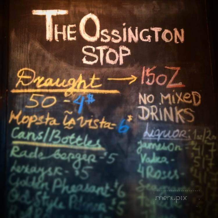 Ossington Stop - Toronto, ON menu_pic