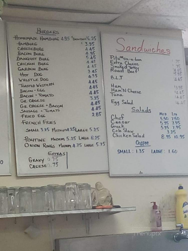 UFO Restaurant - Toronto, ON menu_pic