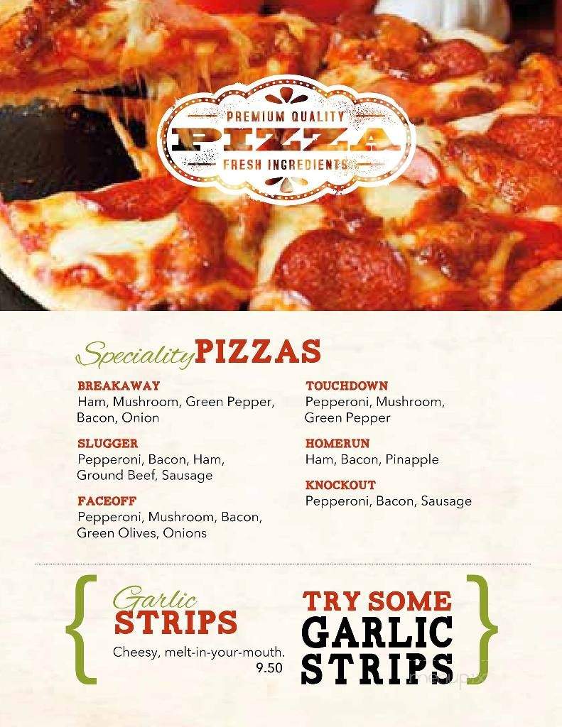 Main 88 Pizza Pub - Hagersville, ON menu_pic