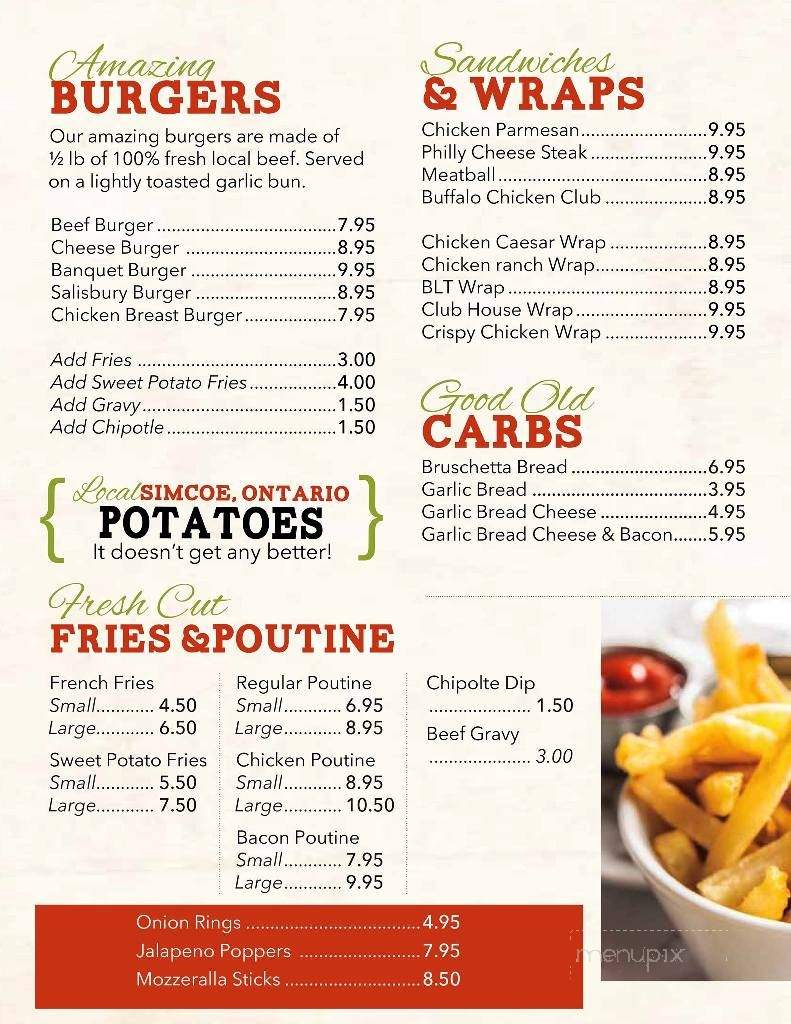 Main 88 Pizza Pub - Hagersville, ON menu_pic