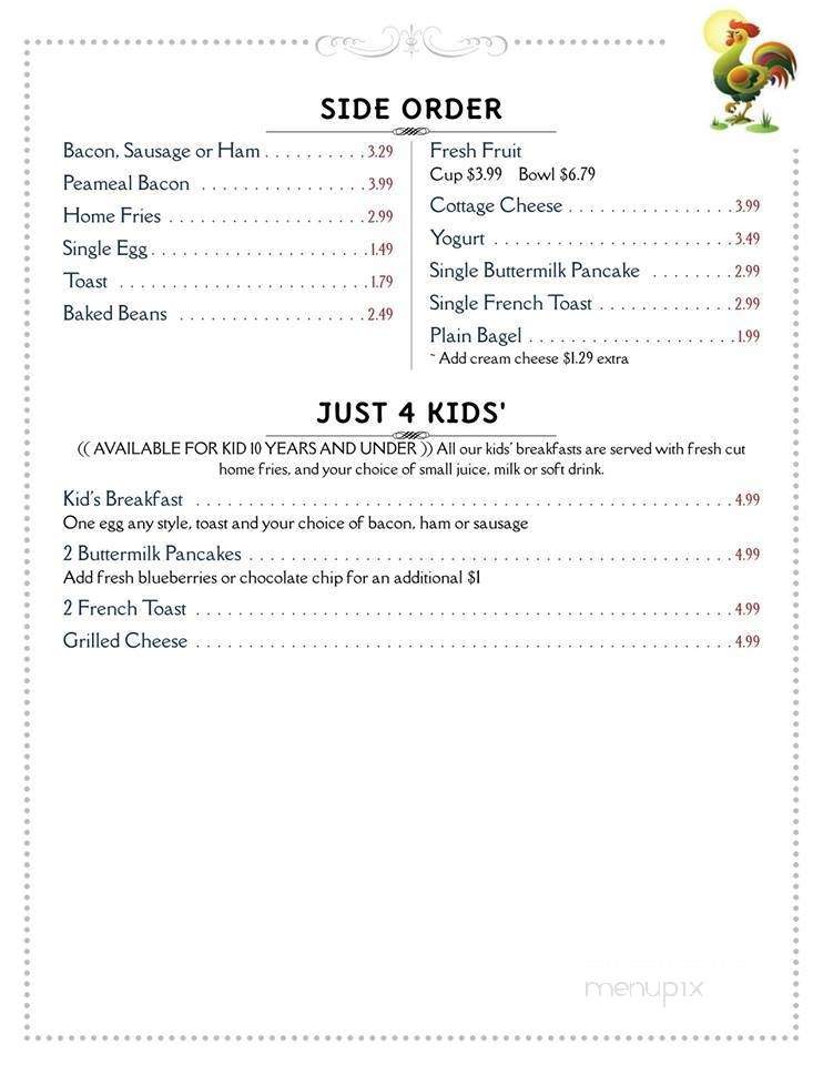 Bridge Street Kitchen - Waterloo, ON menu_pic