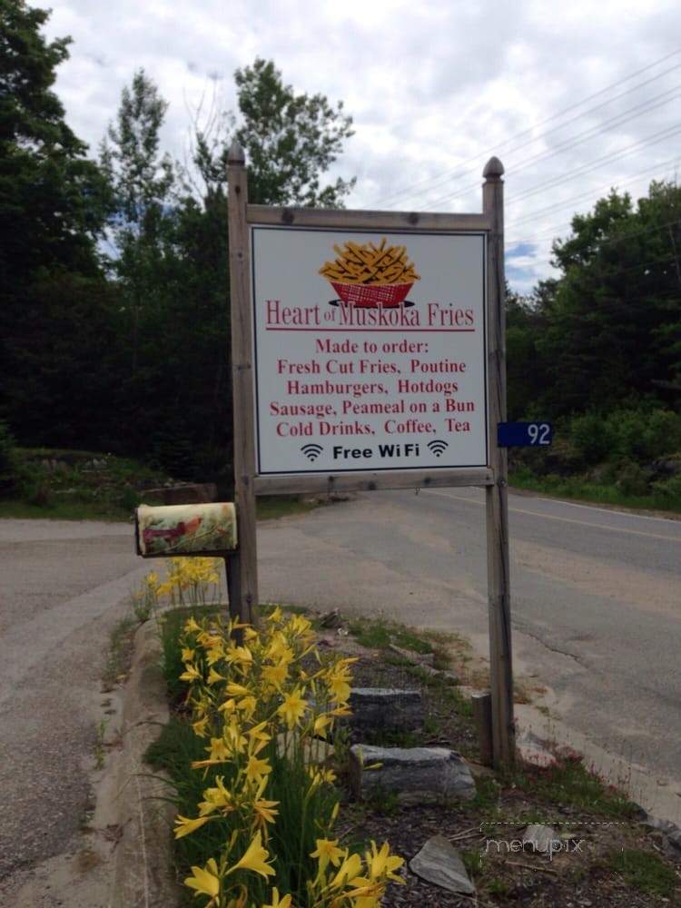 Heart Of Muskoka Fries - Port Sydney, ON menu_pic