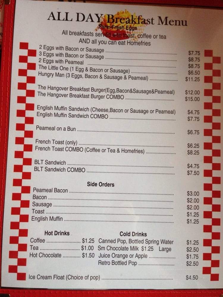 Heart Of Muskoka Fries - Port Sydney, ON menu_pic