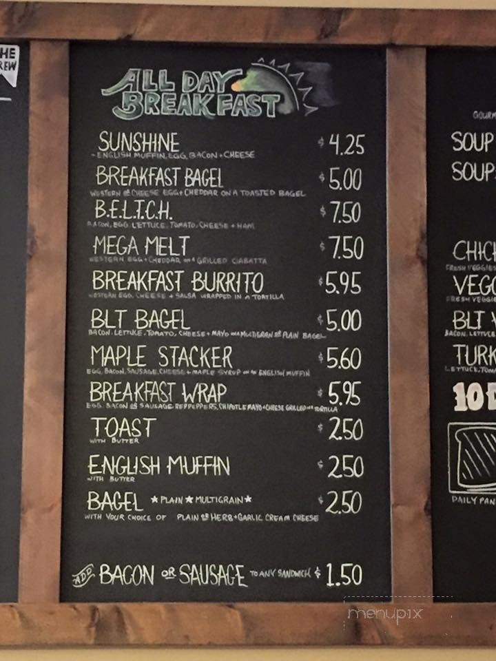 Loco Beanz - Little Current, ON menu_pic