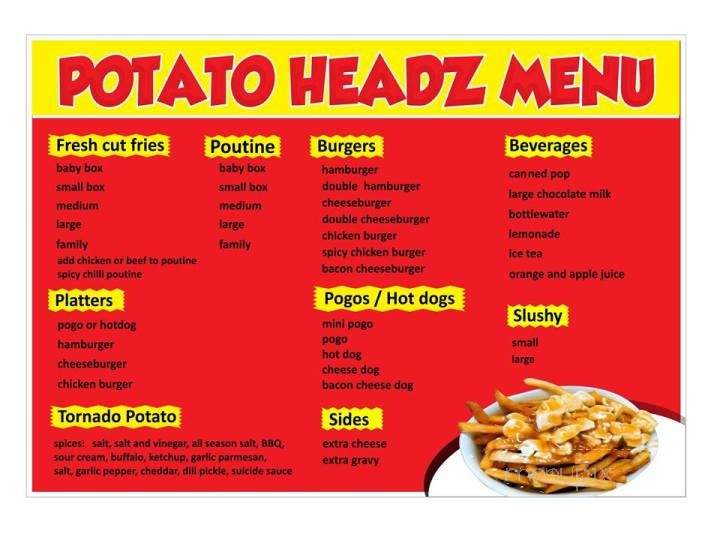 /31489526/Potato-Headz-Chip-Stand-North-Bay-ON - North Bay, ON