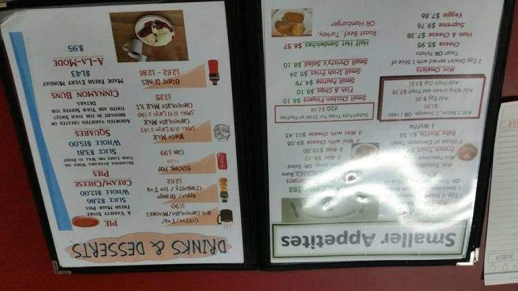 The Wooden Shoe Store and Coffee Shop - Bentley, AB menu_pic