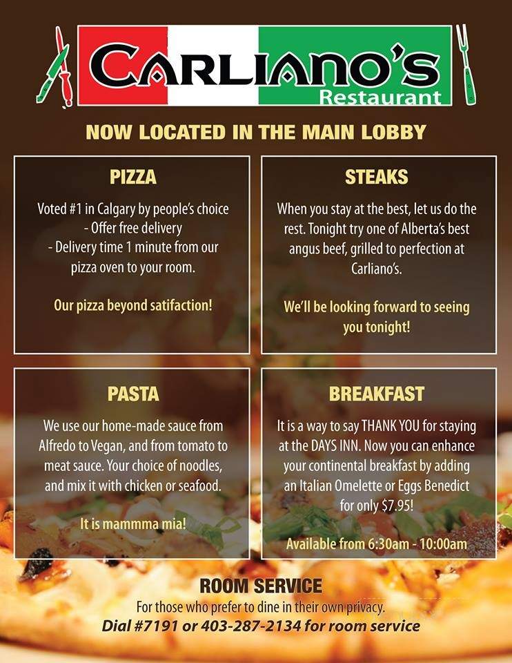 Carlianos - Calgary, AB menu_pic