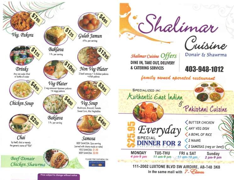 /31467757/Shalimar-Cuisine-Airdrie-AB - Airdrie, AB