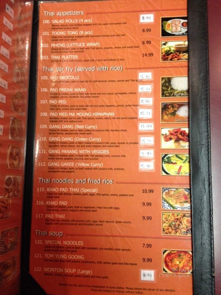 Barkada Grill - Red Deer, AB menu_pic