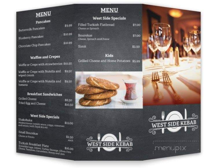West Side Kebab House - Edmonton, AB menu_pic
