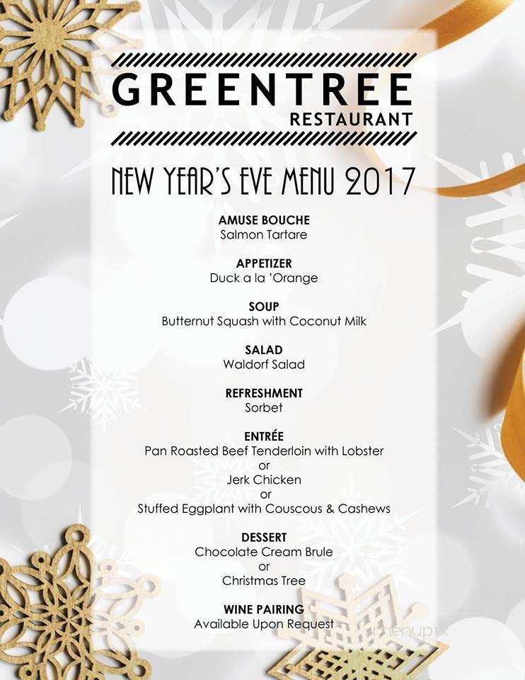 Greentree Restaurant - Hinton, AB menu_pic