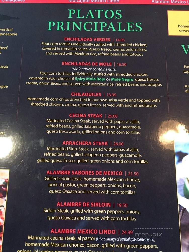 Mexico Lindo Tacos & Grill - Sherwood Park, AB menu_pic
