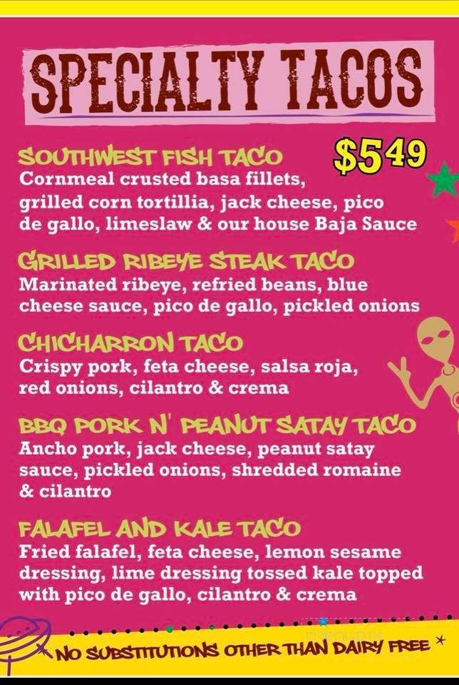 Mag's99 Fried Chicken And Mexican Cantina - Port Alberni, BC menu_pic
