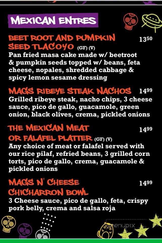 Mag's99 Fried Chicken And Mexican Cantina - Port Alberni, BC menu_pic