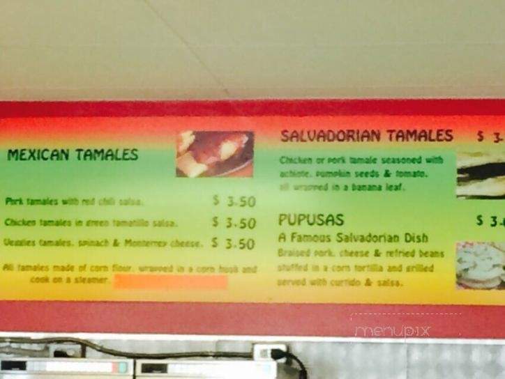 Latin Fiesta - Kelowna, BC menu_pic