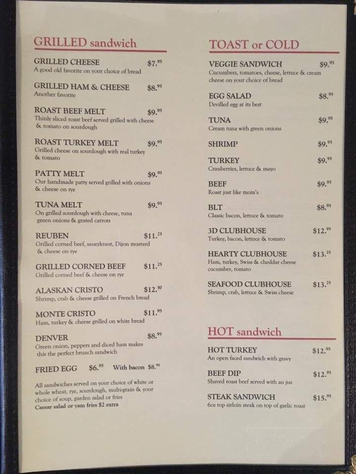 Rivers Restaurant - Chilliwack, BC menu_pic