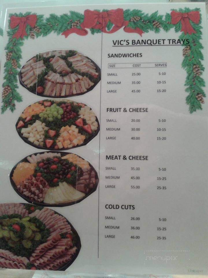 Vics Diner - Abbotsford, BC menu_pic