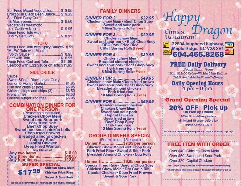 /31522507/Happy-Dragon-Chinese-Restaurant-Maple-Ridge-BC - Maple Ridge, BC