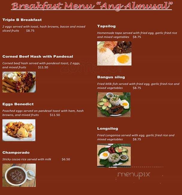 Bing's Kitchenette - Greater Vancouver, BC menu_pic