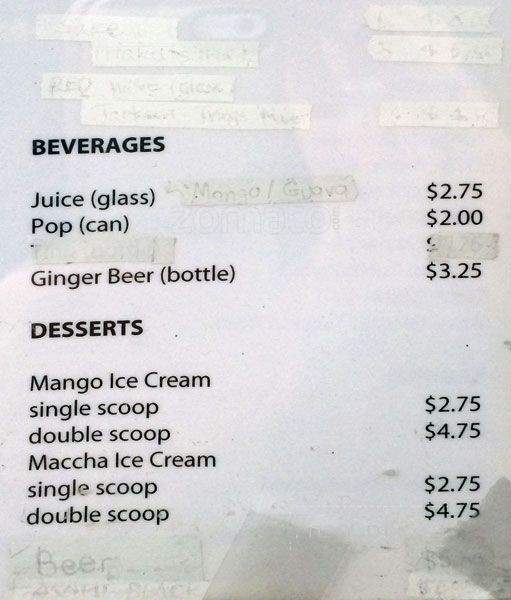 Sushi By Yuji - Vancouver, BC menu_pic
