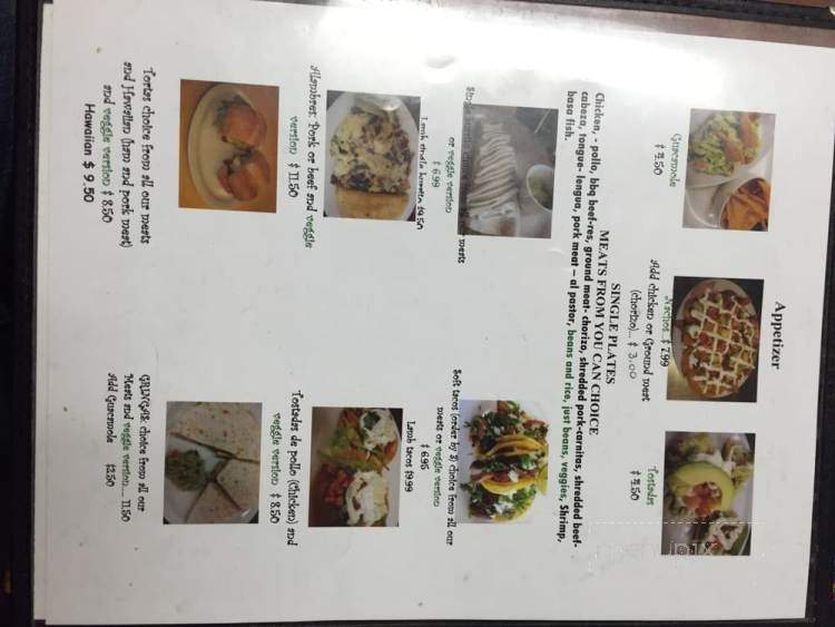 Adelitas - Vancouver, BC menu_pic