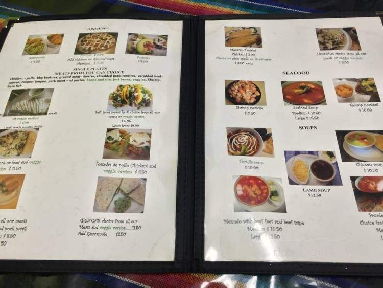Adelitas - Vancouver, BC menu_pic