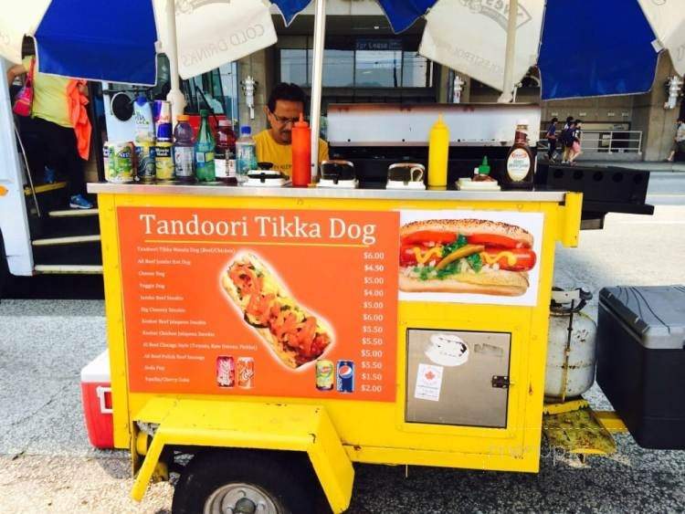 Tandoori Tikka Dog - Vancouver, BC menu_pic